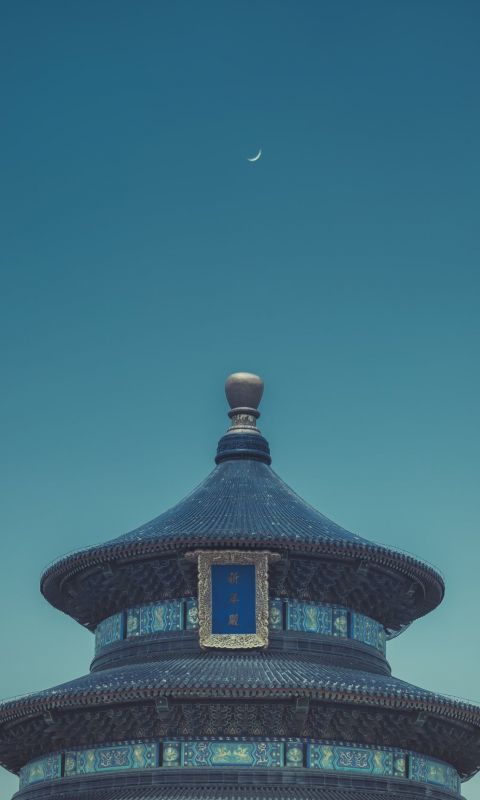 brown temple wallpaper