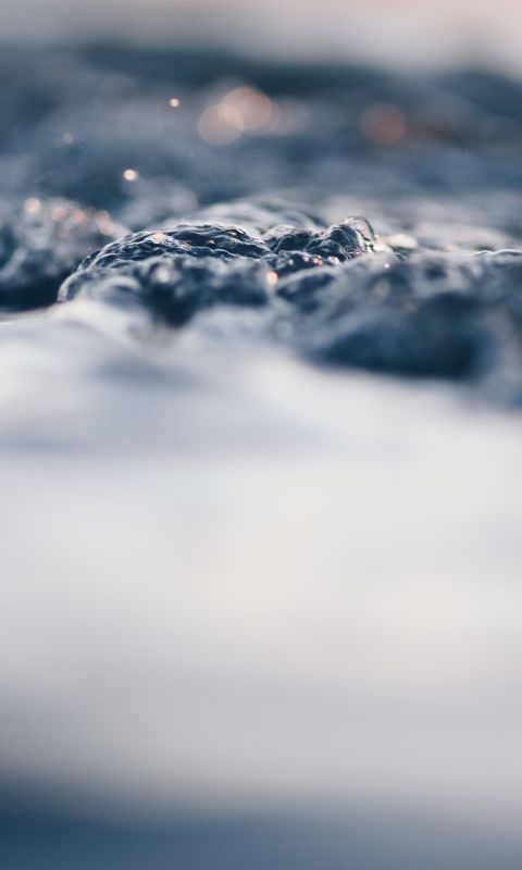 bokeh photography of body of water wallpaper