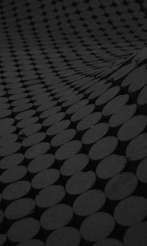 black and gray dotted surface wallpaper