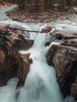 scenery of waterfalls wallpaper
