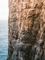 gray rock formation wallpaper