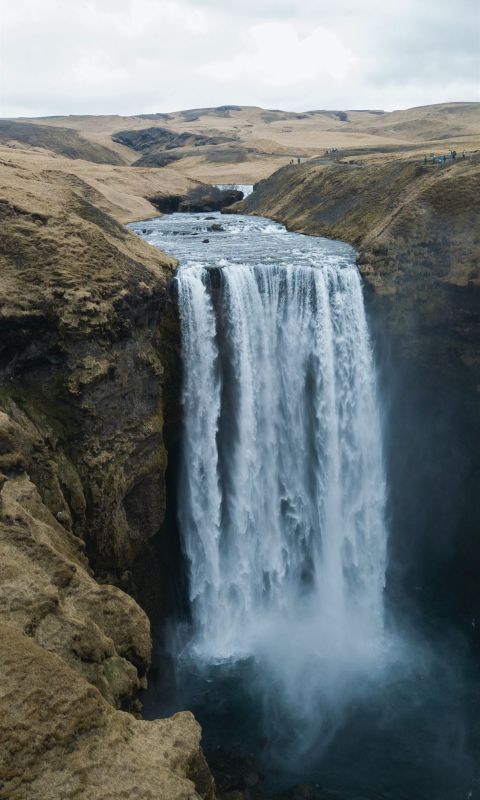 waterfalls photography wallpaper