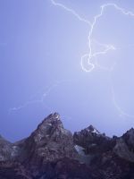lightning illustration wallpaper