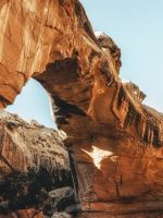 brown rock formation wallpaper