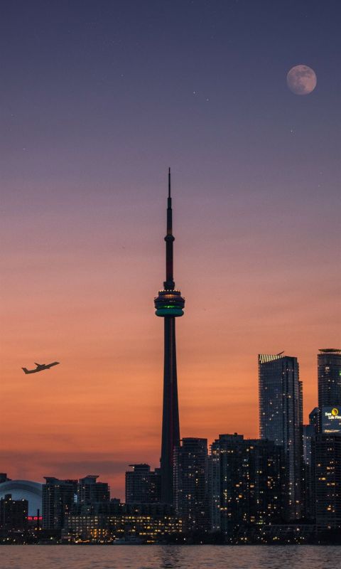 needle tower wallpaper