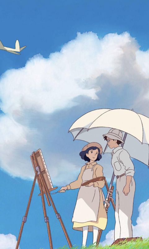 The Wind Rises Phone in 2020 wallpaper