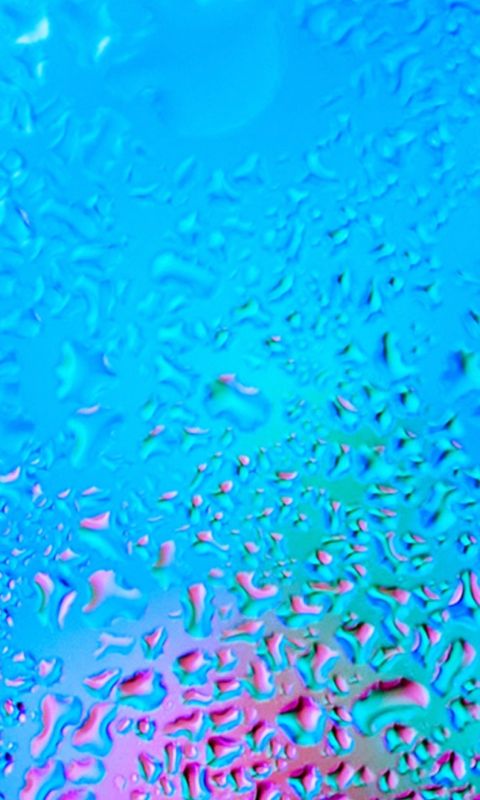 Blue drops