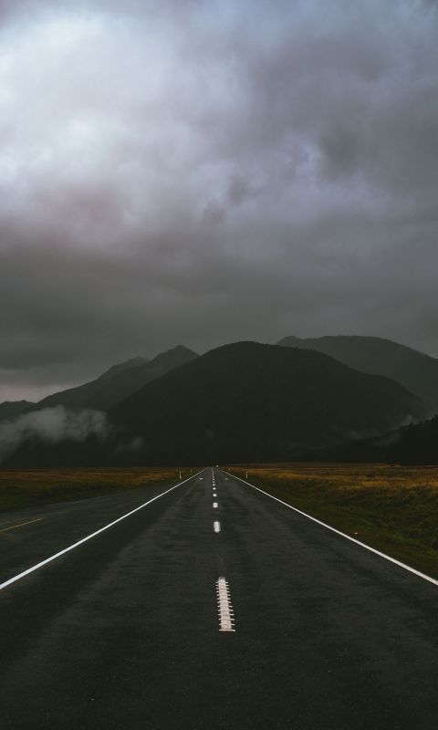 evening road