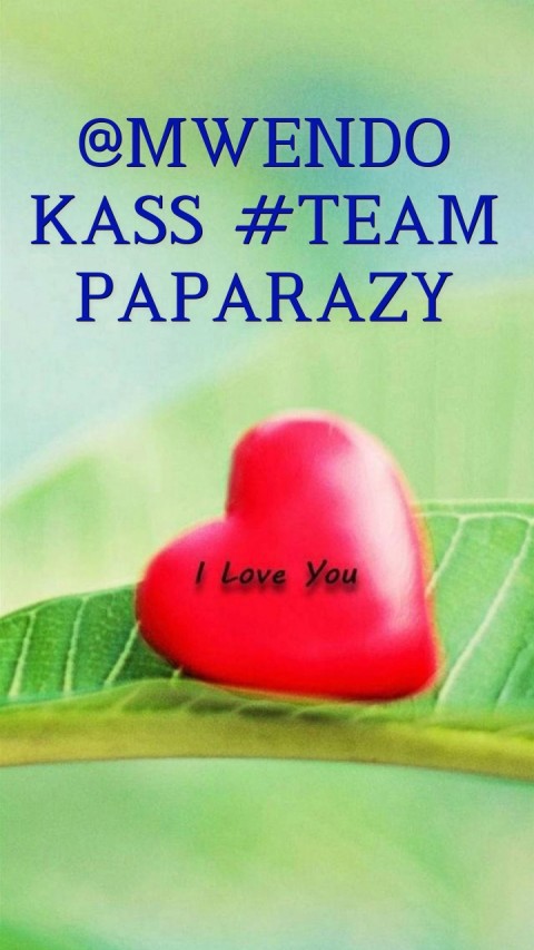 @MWENDO KASS #TEAM PAPARAZY  Text Wallpaper