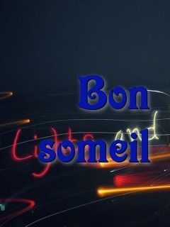 Bon someil  Text Wallpaper