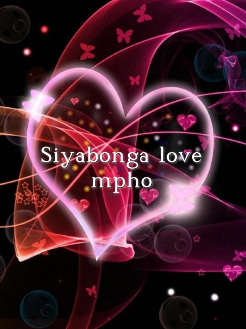 Siyabonga love mpho Text Wallpaper